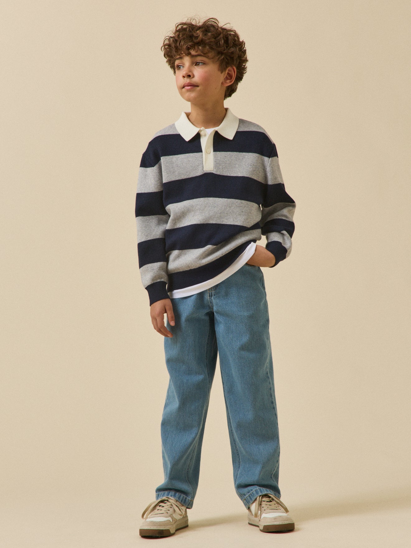 Pull polo Garçon