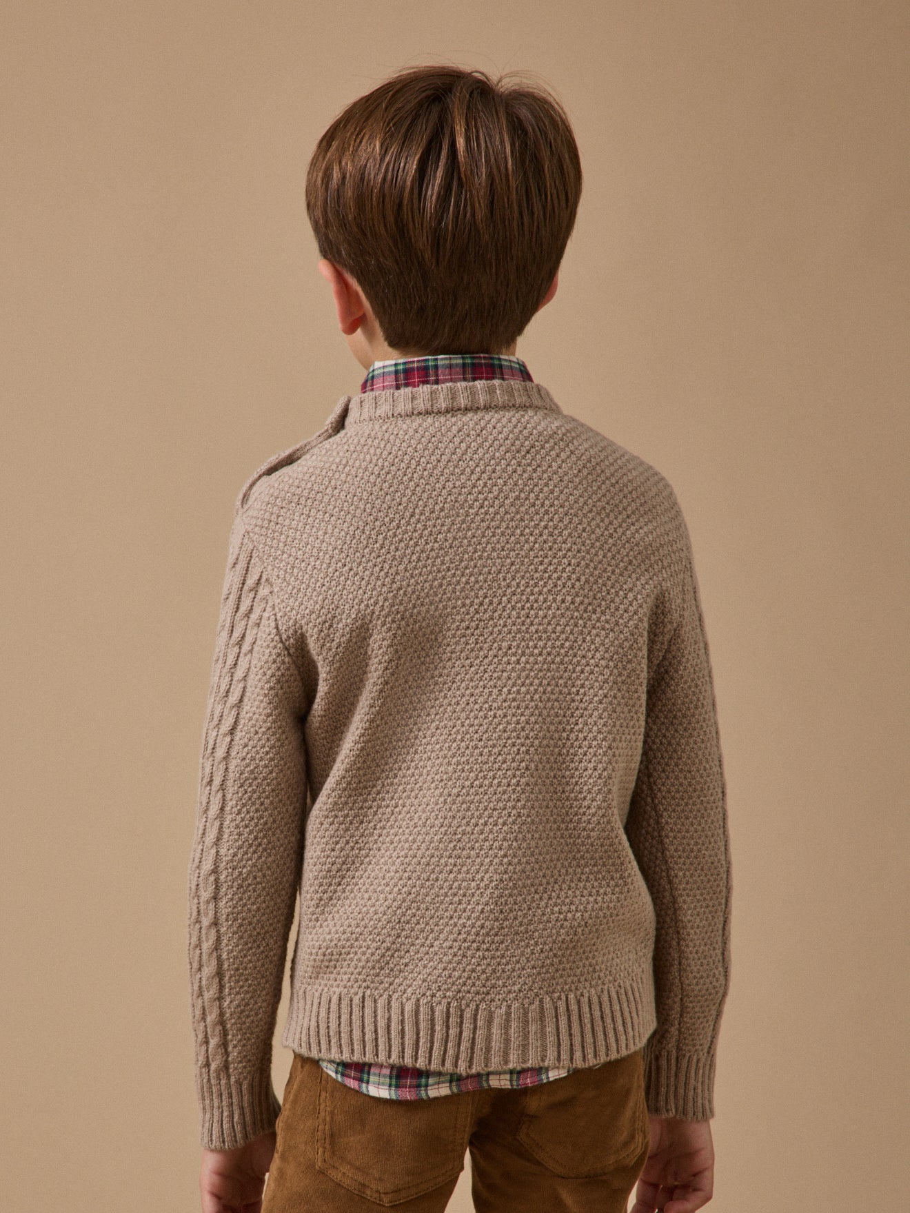 Pull torsadé Garçon
