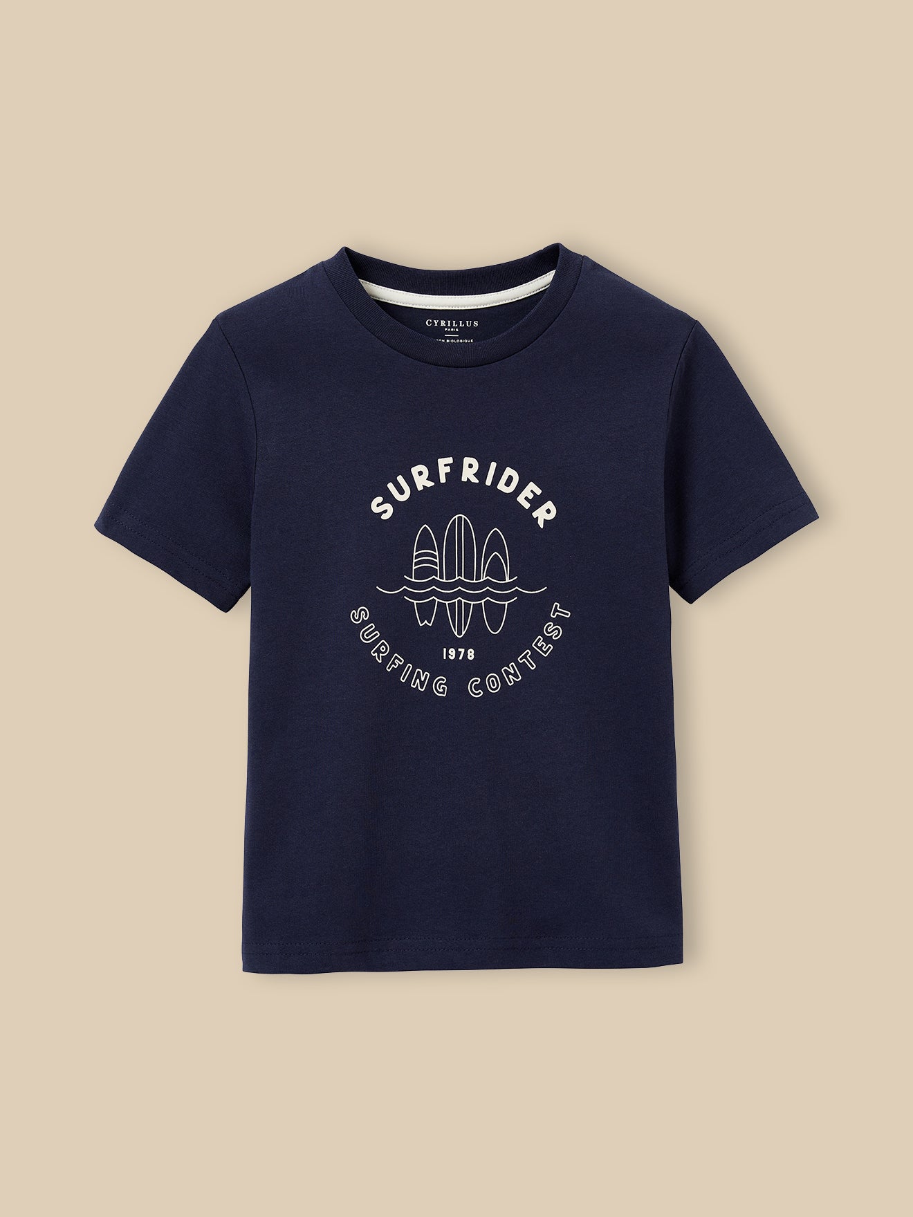 T-shirt imprimé garçon - Coton biologique
