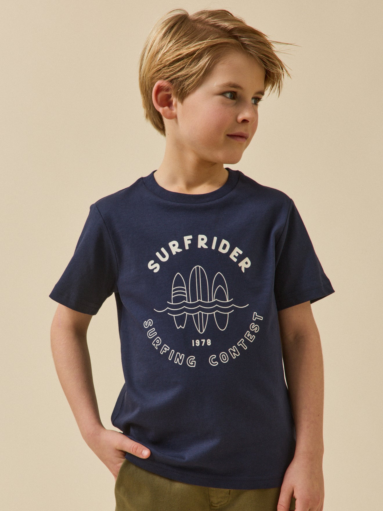 T-shirt imprimé garçon - Coton biologique