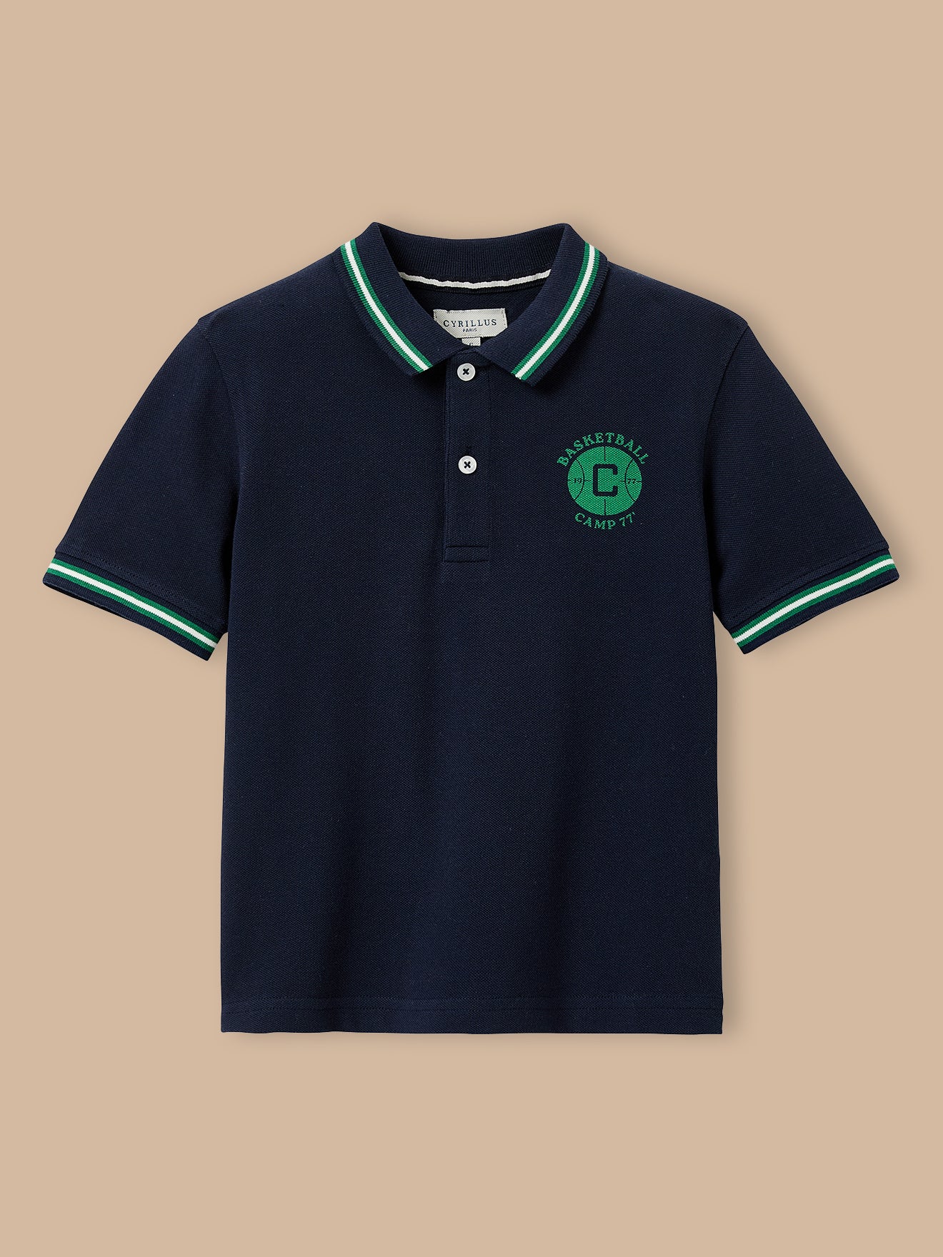 Polo en maille piquée Garçon
