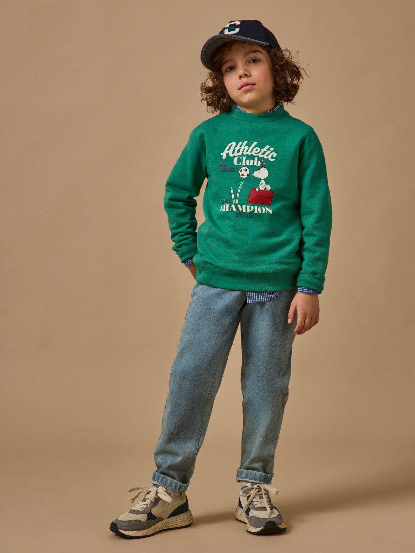 Sweat Enfant Cyrillus X PEANUTS™ - Collection Snoopy