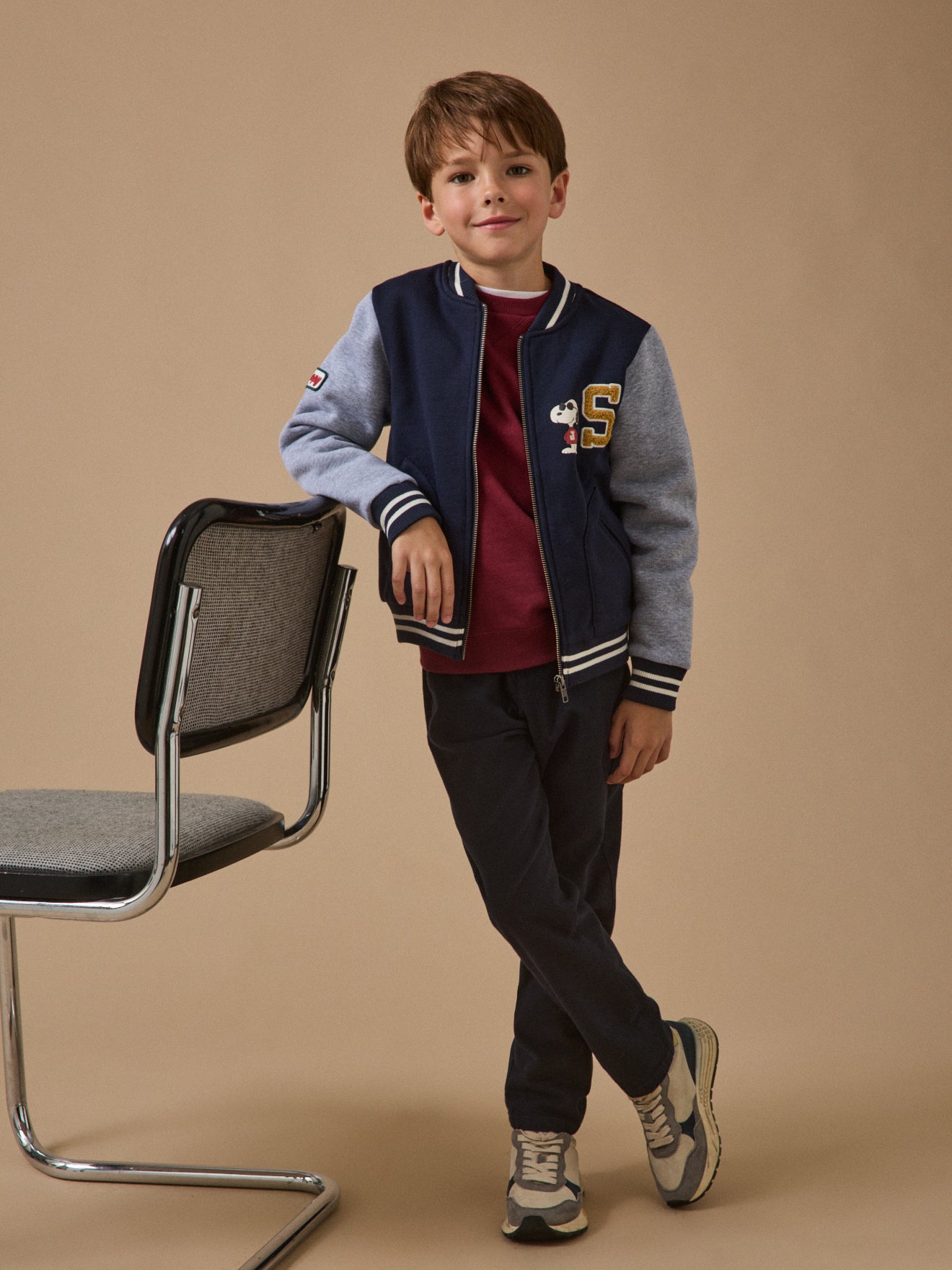 Sweat Teddy Enfant Cyrillus X PEANUTS™- Collection Snoopy