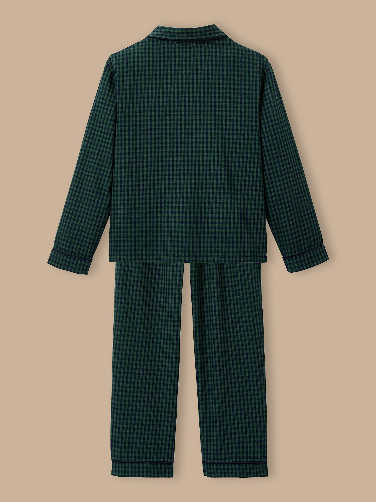 Pyjama grand-père carreaux Garçon