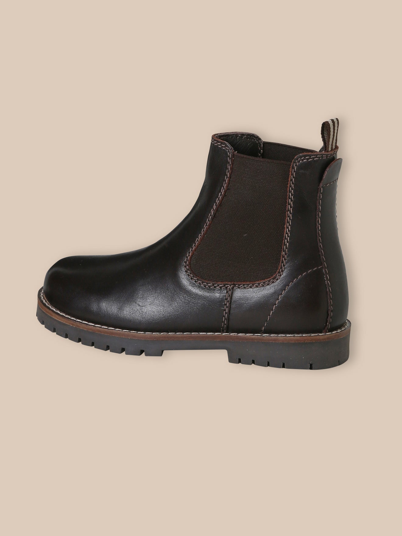 Boots chelsea en cuir garçon
