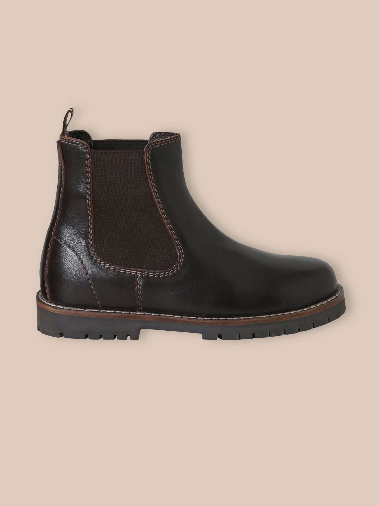 Boots chelsea en cuir garçon