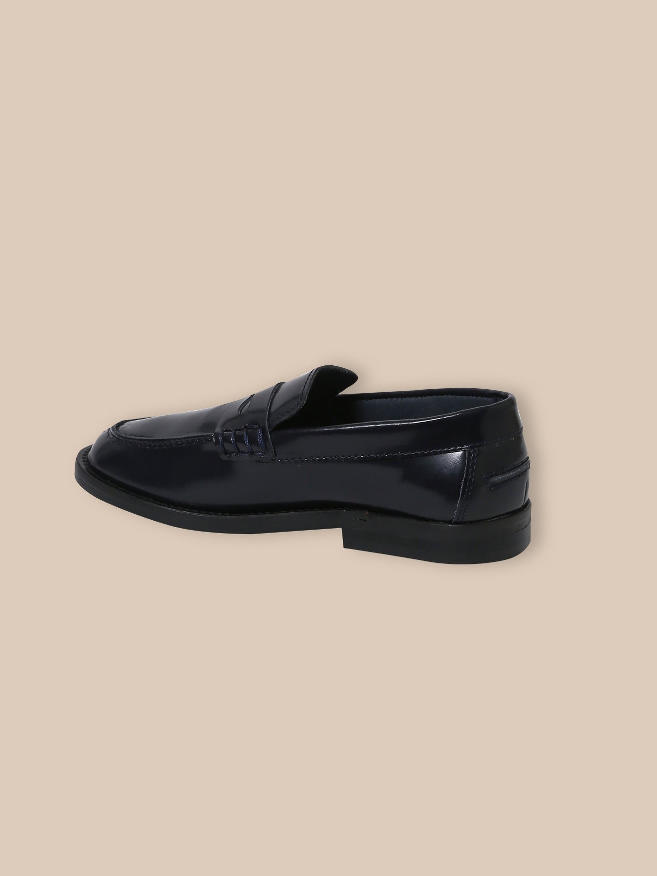 Mocassins en cuir Garçon