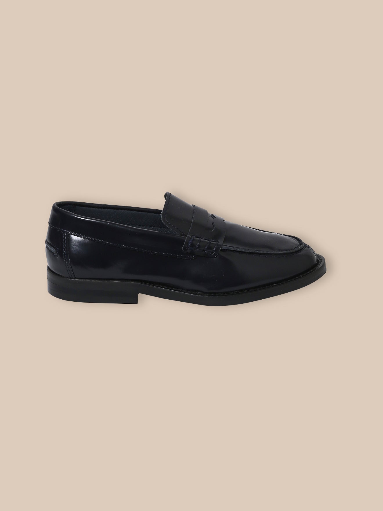 Mocassins en cuir Garçon