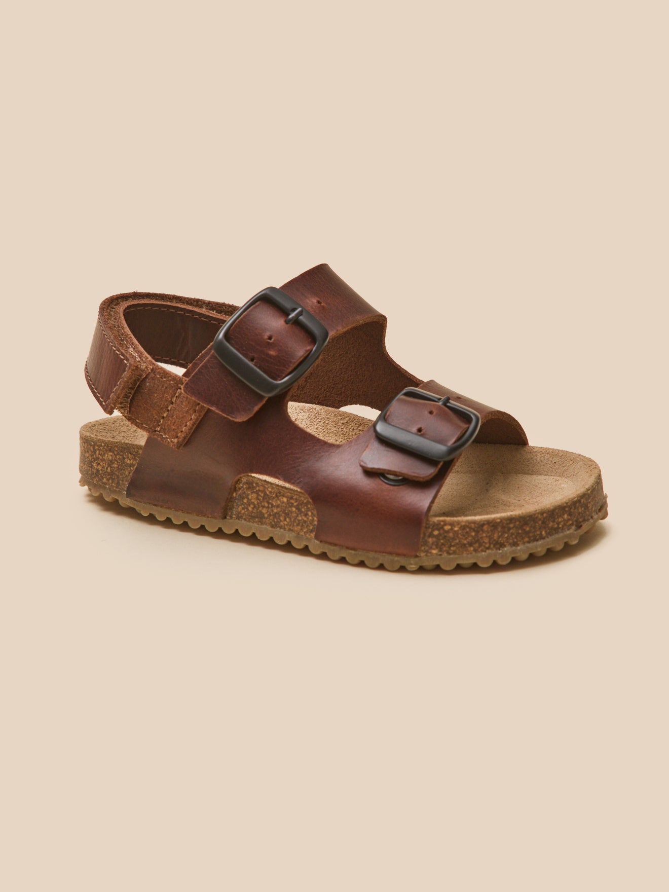Sandales à brides garçon en cuir