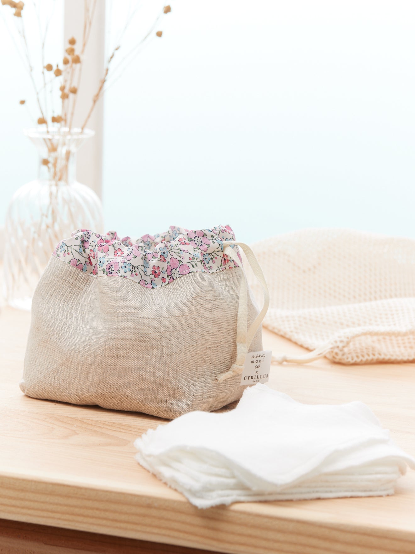 Kit lingettes lavables Bébé – ManaMani X Cyrillus